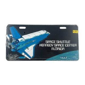 Vintage NASA Space Shuttle Kennedy Space Center Plate NOS